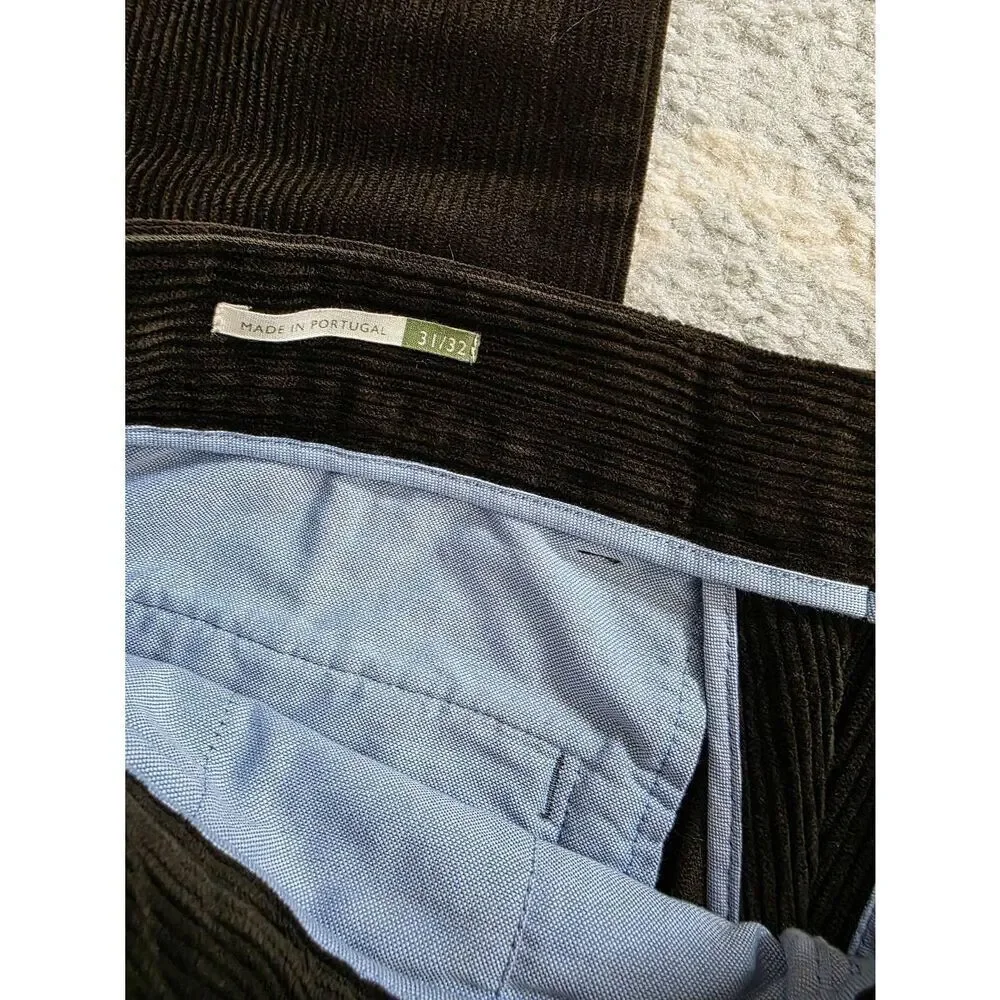 Sid Mashburn Field Pant Chocolate Corduroy 31/32 $295